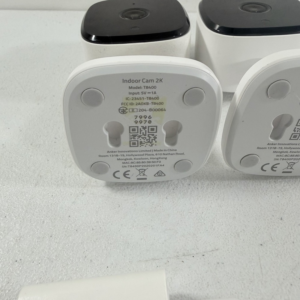 eufy Security Indoor Cam 2K (Model T8400) - Lot of 2 TESTED WORKING - Picture 7 of 9